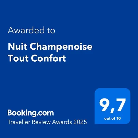 Nuit Champenoise Confort Homestay szállás